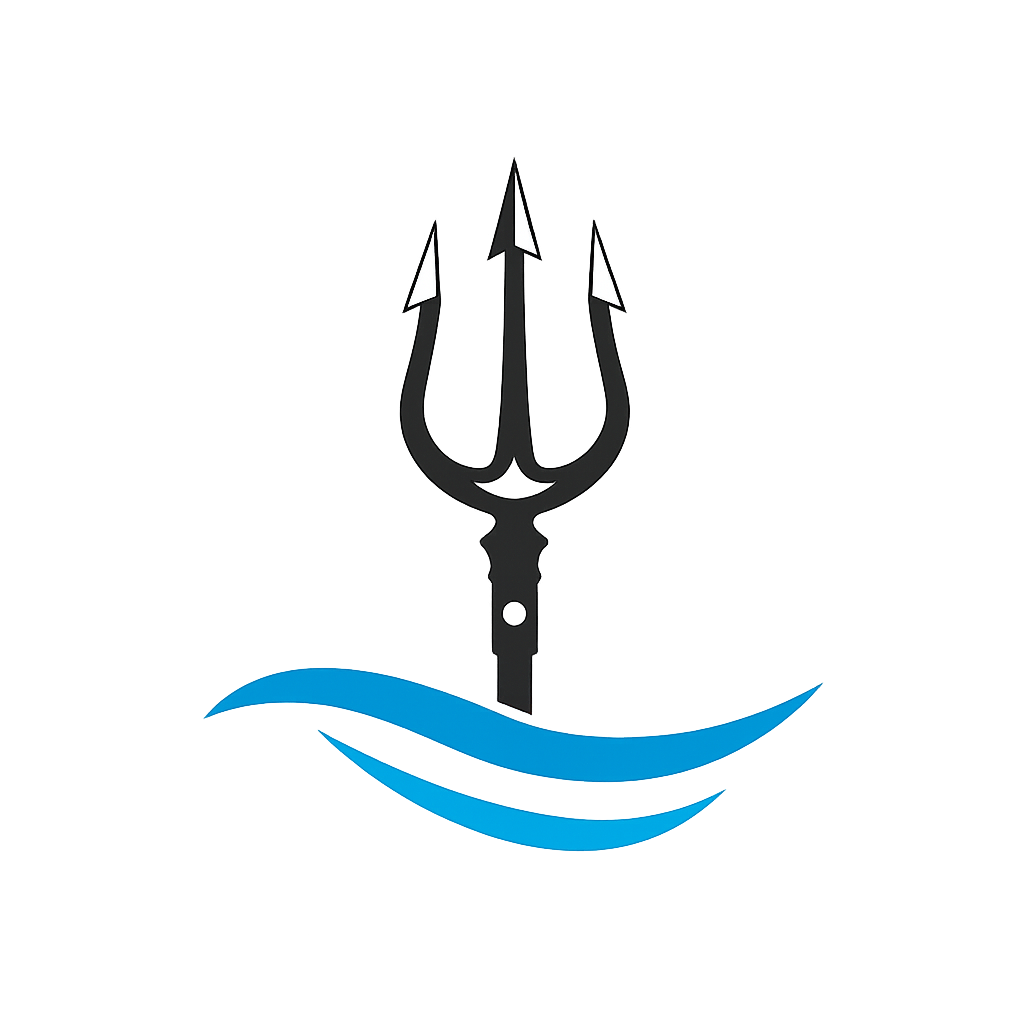 Poseidon – zuhanykabin és fürdőszoba megoldások logója